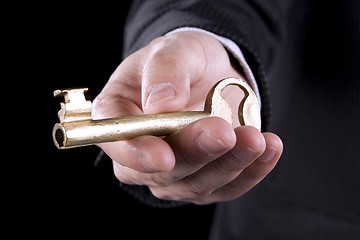 Image showing Golden Key