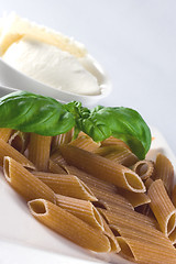 Image showing wholemeal pasta