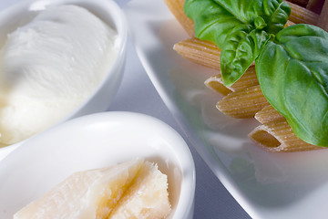 Image showing wholemeal pasta