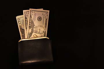 Image showing Wallet with money