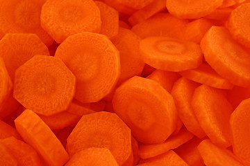 Image showing carrot background