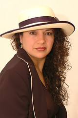 Image showing beautiful hispanic woman 1043