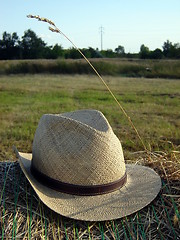 Image showing Straw hat