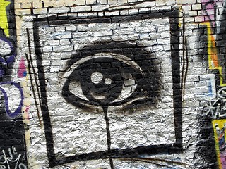Image showing Eye Graffiti