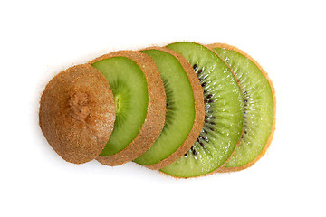 Image showing Sliced kiwi