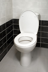 Image showing Toilet bowl