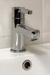 Image showing Faucet close-up