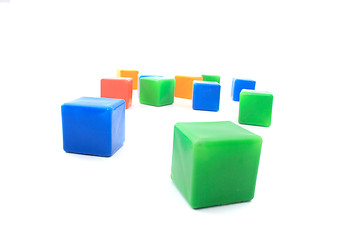 Image showing color cubes