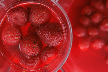 Image showing strawberry background