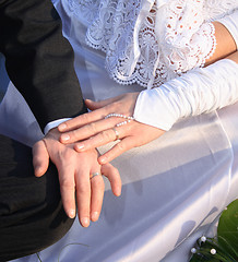 Image showing wedding background