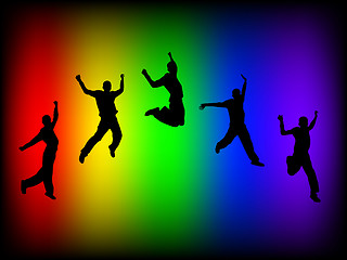 Image showing Rainbow Jump