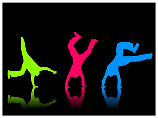 Image showing Cartwheel Colors