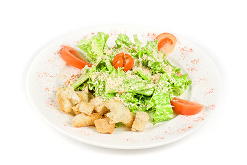 Image showing Caesar salad