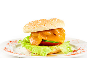 Image showing Cheeseburger