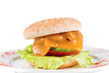 Image showing Cheeseburger