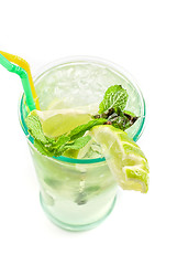 Image showing Fresh mojito closeup