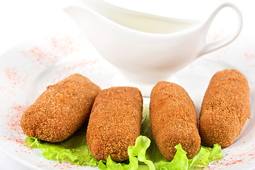 Image showing roasted cutlets