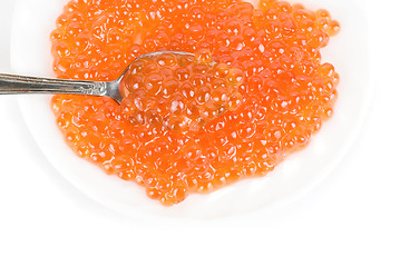 Image showing red caviar