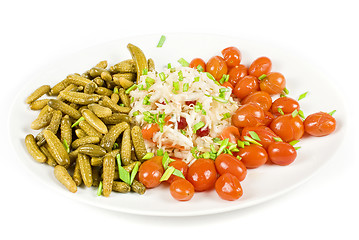 Image showing Marinated vegetables