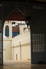 Image showing Arabian architecture in Qatar