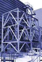 Image showing Metal sceleton construction      