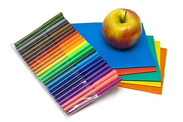 Image showing School supplies