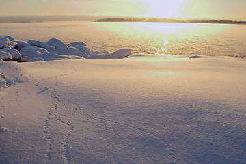 Image showing Solar snow