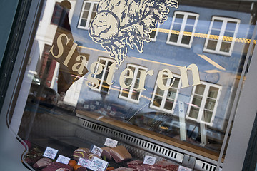 Image showing Danish butcher