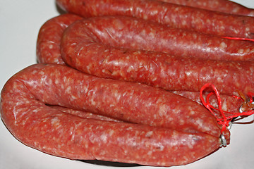 Image showing sausages