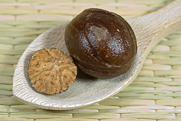 Image showing nutmeg apple