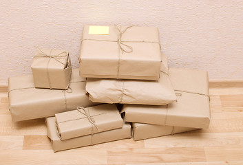 Image showing shipping boxes