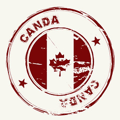 Image showing canda ink stamp