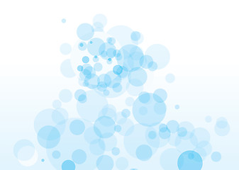 Image showing blue bubble tumble
