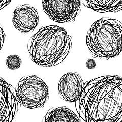 Image showing scribble seamless wallpaper