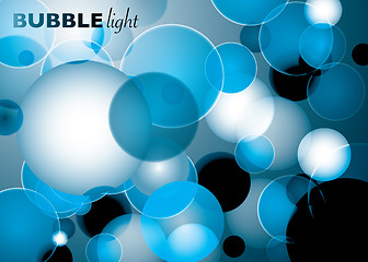 Image showing bubble light blue