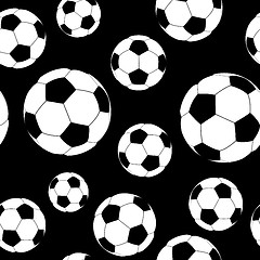 Image showing seamless soccer ball