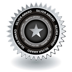 Image showing silver award icon