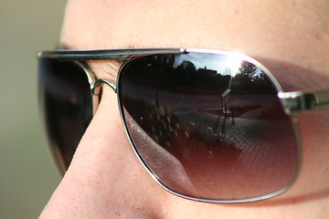Image showing Person Wearing Sunglasses