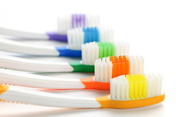 Image showing Toothbrushes