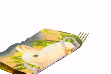 Image showing easter napkin