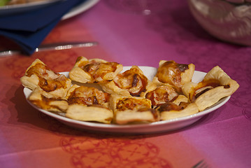 Image showing Hors d'Oeuvre on a Tuscan Table