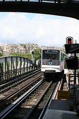 Image showing Paris Metro - public transport