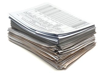 Image showing Bundle of documents