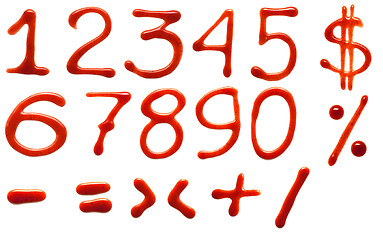 Image showing Ketchup Digits