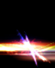 Image showing Rainbow Abstract Flare Layout