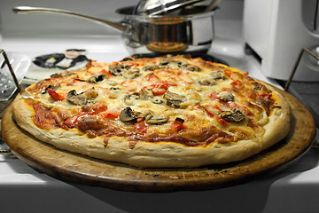 Image showing Homemade Pizza