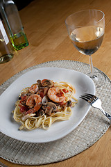 Image showing Shrimp Scampi