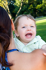 Image showing Crying Baby Boy