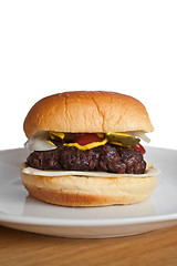 Image showing Homemade Burger 