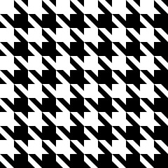 Image showing Houndstooth Pattern